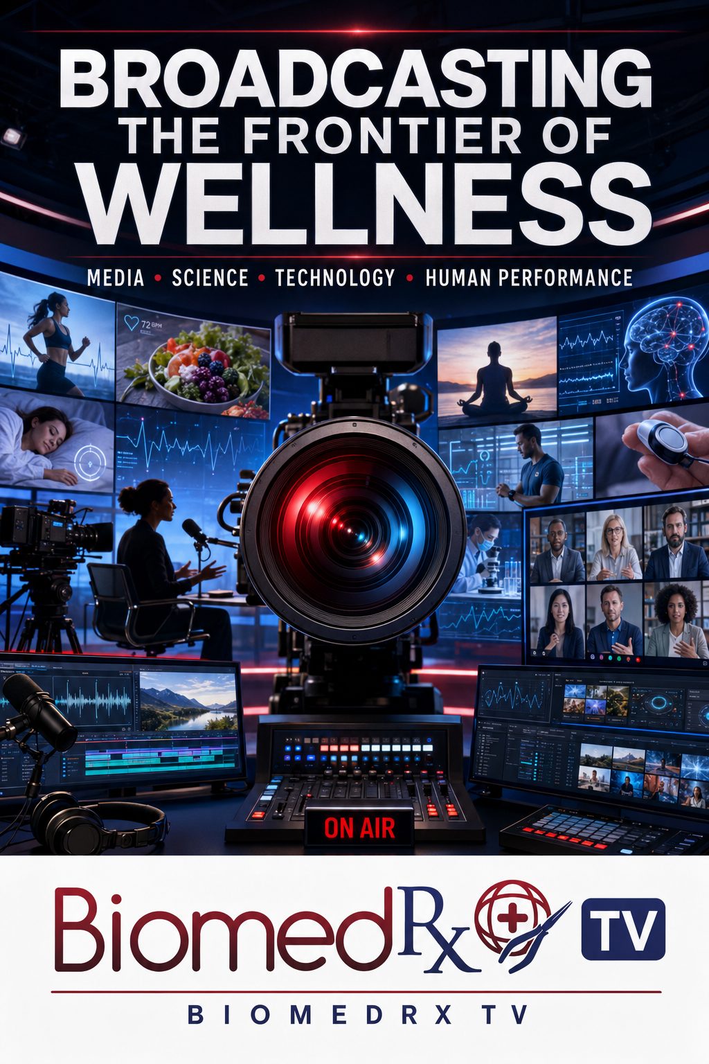 Broadcasting the Frontier of Wellness — eBook cover